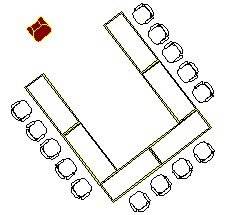 U shape angle small